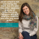 "Grad school is not just doing the work, but it's also this other separate journey of understanding, who you are and who you could be and who you want to be." -Tracy Melvin, Doctoral Student, College of Agriculture and Natural Resources